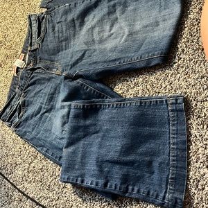 gap low wise flare jeans size 4